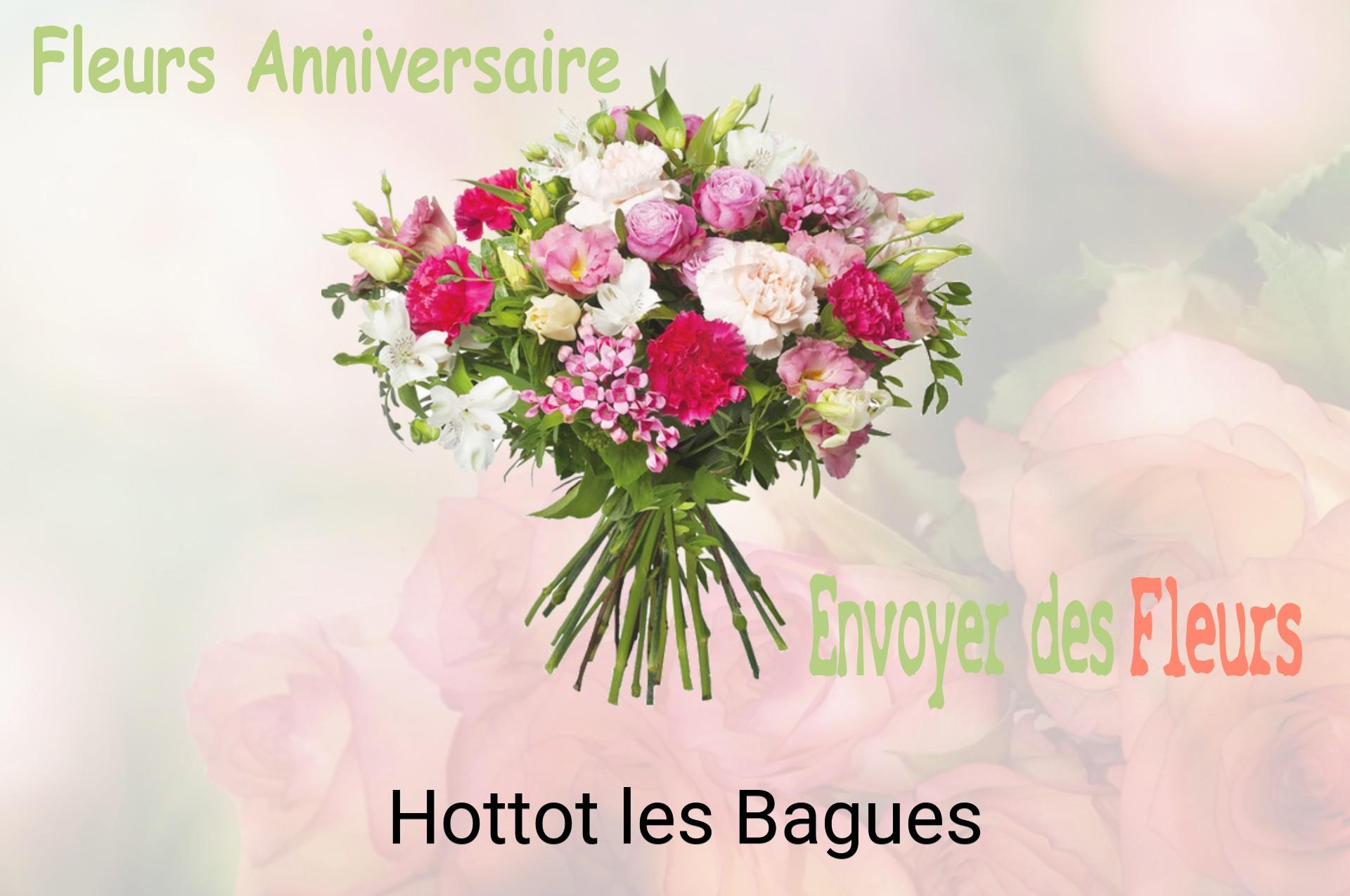 Bouquet de fleurs d’anniversaire livré à Hottot-les-Bagues