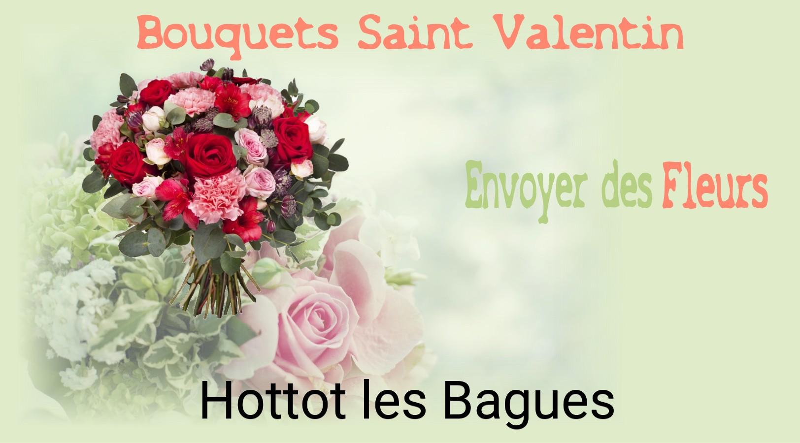 Roses de Saint-Valentin livrées à Hottot-les-Bagues
